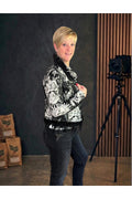 Jeansjacke aus Jacquard